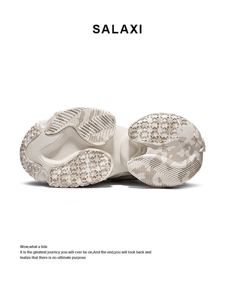 SALAXI Chunky Sneakers — Air Cushion Dad Shoes with Tech-Infused Sole